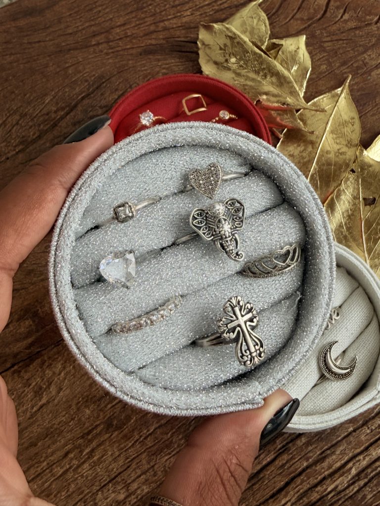 Redondinha 8cm Prata