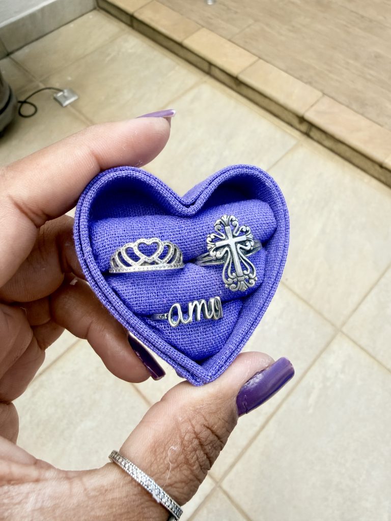Coração 6cm Roxo