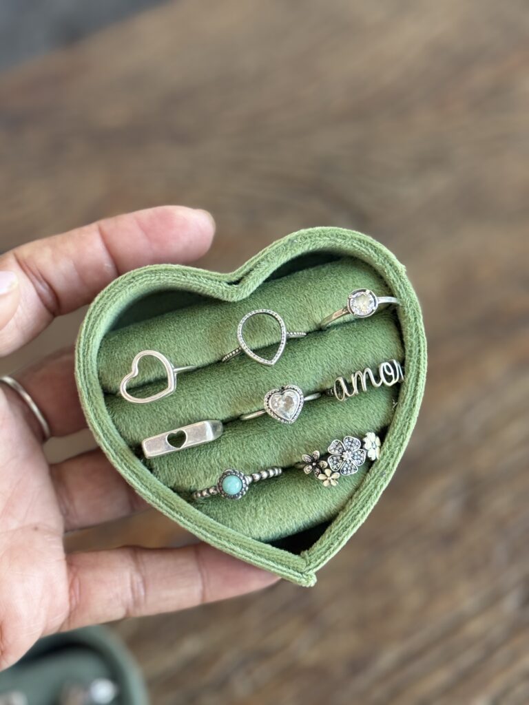 Coração 8cm Verde